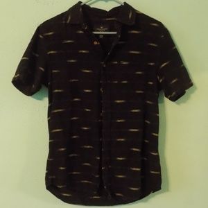 American Eagle Short Sleeved Dress Shirt Size S